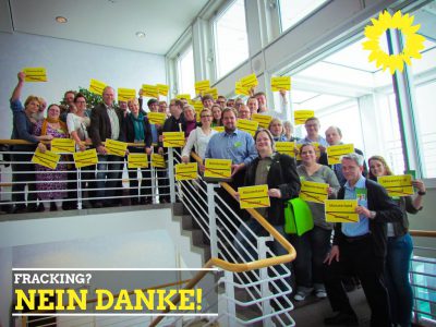 Grüne gegen Fracking (LDK Bielefeld 2015)