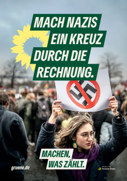 Mach den Nazis ein Kreuz durch die Rechnung