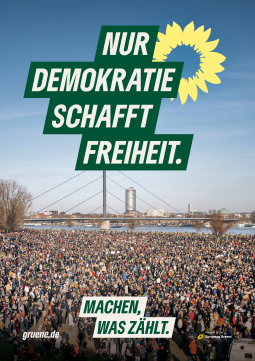 Nur Demokratie schafft Freiheit